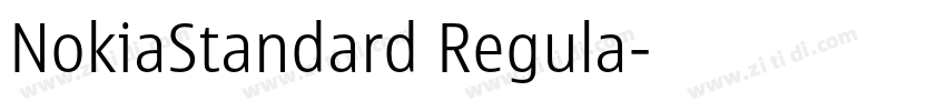 NokiaStandard Regula字体转换 NokiaStandard Regula字体转换